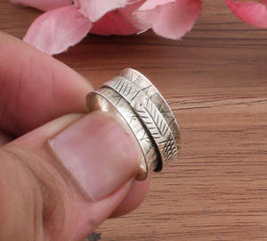 Minimalist Classic 925 <b>Silver</b> Dainty <b>Stacking</b> Band <b>Ring</b> for Women Simple Geometric Design Wedding & Party Daily Wear Jewelry - Product Image 2