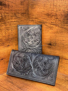 Pochette élégante en cuir repoussé imprimée en relief Sac à main conçu pour femme Look occidental Taille compacte Cuir repoussé Pochettes tendance - Product Image 4