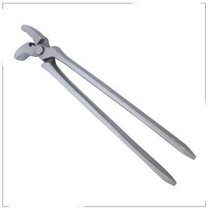 Nouvel Arrivage Pince à Ferrures Robuste pour Ferrage, en Acier Premium Argenté, Réglable 14 pouces, Outil d'Entretien des Sabots de Cheval, Instrument Vétérinaire - Product Image 4