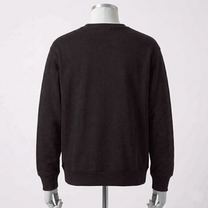 เสื้อสเวตเชิ้ตผู้ชายแบบหนา พิมพ์โลโก้ได้ตามสั่ง ขายส่ง ไซส์ใหญ่ ทรงหลวม ไหล่ตก สีพื้น สีกากี ผ้าเฟรนช์เทอร์รี่ คอกลม - Product Image 6