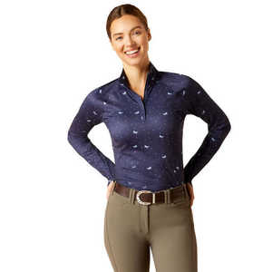 Haut de base équestre de haute qualité pour femme, idéal pour la compétition, compatible avec les jodhpurs – Nouveauté en gros - Product Image 1