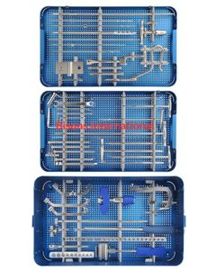 Kit d'instruments manuels en acier inoxydable BISONS pour clouage intramédullaire du tibia – Système complet d'orthopédie pour clouage intramédullaire - Product Image 1
