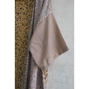 Robe Kimono Bohème en Soie Patchwork Grande Taille Respirante pour Femme, Longue Robe de Nuit de Luxe, Vêtement d'Intérieur Artistique - Product Image 2