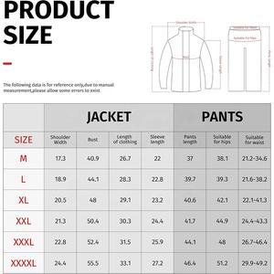 Combinaison de pluie pour moto résistante aux intempéries avec veste imperméable, pantalon renforcé, ajustement sécurisé, couche respirante et personnalisation de la marque - Product Image 6