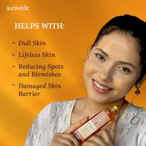 Aceite Herbal Auravedic Kumkumadi y Aceite Corporal y Facial Tailam 100ml Corrector de Manchas Oscuras para una Piel Radiante - Product Image 2
