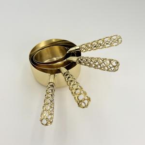 Tazas Medidoras de Acero Inoxidable 202 de Alta Pureza al por Mayor, Tazas Medidoras Multiusos Modernas y Creativas con Asa Clásica - Product Image 2