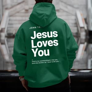 Sudaderas con Capucha para Hombre al por Mayor, Mezcla de Algodón y Felpa, con Bolsillo, Corte Holgado, Tejido Transpirable, Impresión Digital, para Invierno - Product Image 3