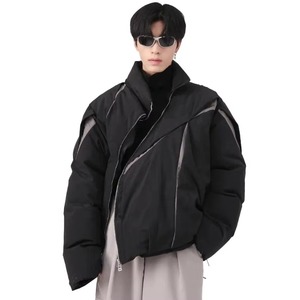 Veste d'extérieur matelassée personnalisée pour homme, légère, en duvet de canard et de coton, avec un facteur de remplissage de 700, 800, 850, 900 - Product Image 4