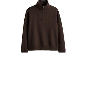 Sudadera de Forro Polar con Media Cremallera para Hombre - Elegante y Cómoda con Cuello Alto - Product Image 1