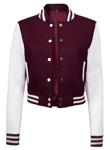 Veste de style universitaire idéale pour les voyages, tissu doux, couche chaude, fermeture à boutons-pression, confort pour un style décontracté et une utilisation quotidienne - Product Image 3