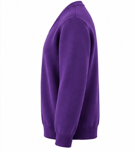 Suéter de Punto con Cuello en V para Hombre, Marca INDEX, Color Morado, Manga Larga, Ropa Deportiva - Product Image 4
