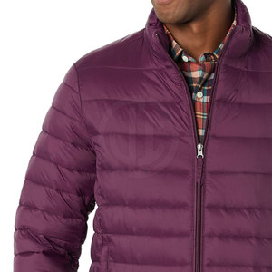Chaqueta Acolchada de Invierno con Cuello Alto y Logotipo Personalizado OEM, Relleno de Poliéster de Alta Calidad, la Más Vendida al por Mayor - Product Image 5