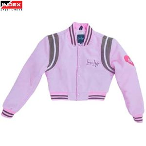 Veste universitaire pour femme, style Letterman, personnalisable, streetwear, bomber, boutonnée, mode hiver pour fabricants de vêtements - Product Image 1