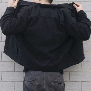 High-Quality Eco-Friendly Breathable Anti-Bacterial Windproof Men's <b>Denim</b> <b>Jacket</b> <b>Custom</b> Logo Design <b>Denim</b> <b>Jacket</b> - Product Image 2