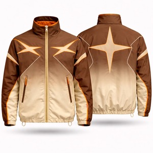 Chaqueta Cortavientos Deportiva Personalizada Premium 2026 para Hombre, Chaqueta Deportiva Ligera e Impermeable para Entrenamiento al Aire Libre - Product Image 1