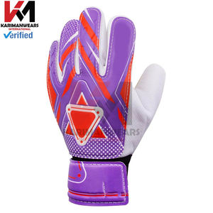 Gants de gardien de but de football professionnels, paume en latex, anti-choc, avec technologie de protection des doigts et sangle de poignet réglable - Product Image 2