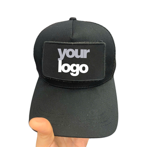 Gorras Trucker de Béisbol de 5 Paneles de Alta Calidad con Parche de Velcro Removible, Logotipo Personalizado, Gorras Trucker de Malla Deportivas para Exteriores, Venta al Por Mayor - Product Image 1