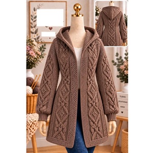 Suéteres 100% acrílico o algodón, calibre 12, para mujer, los más modernos, informales, para la temporada de invierno, proveedor de Bangladesh. - Product Image 4