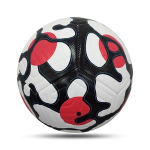 Ballon de football en cuir sur mesure, pour entraînement et match, OEM, vente en gros, anti-explosion, intérieur/extérieur - Product Image 6