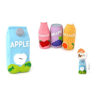 Bouteilles de boisson en latex Yommy Pet, pomme, fraise, raisin, orange, jouet pour animaux de compagnie de 12 cm - Product Image 2