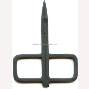Premium Stainless Steel Rectangle Ring Precision <b>Scissors</b> for Facial Hair Trimming Nail Art Embroidery and <b>Sewing</b> Craft - Product Image 1