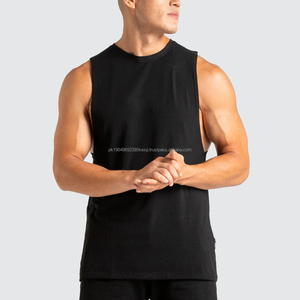 Prix de gros 2025 Prix abordable Bonne qualité Débardeur de sport pour homme Vente chaude Coton Polyester Vêtement de fitness Débardeur de sport - Product Image 1