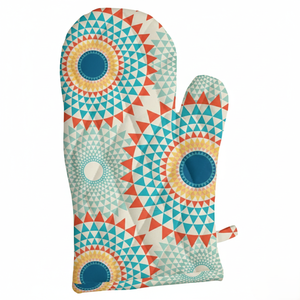 Gants de four résistants à la chaleur et écologiques, doublure en coton, lavables au lave-vaisselle, mitaines de cuisine matelassées en coton, antidérapantes pour la cuisson et le barbecue - Product Image 3