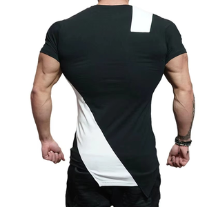 เสื้อยืดผู้ชายสีสันสดใส ระบายอากาศได้ดี สำหรับฤดูร้อน ลายพิมพ์สไตล์สตรีท ทรงเข้ารูป เหมาะสำหรับเล่นกีฬา ผลิตในประเทศปากีสถาน - Product Image 2