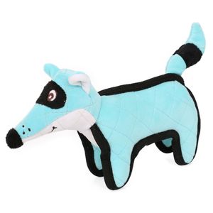 Foxy Tail Quilted Plush Dog Toy Squeak Chew Tug Toy for Pets - Product Image 1