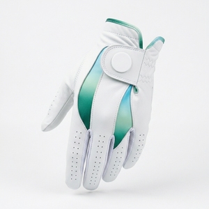 ถุงมือหนังแกะ Cabretta สำหรับตีกอล์ฟมือซ้าย ลายเส้นประณีต สัมผัสนุ่ม รับผลิตแบบ OEM ODM แบรนด์ส่วนตัว - Product Image 2