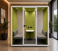 Cabine acoustique pour 1 à 4 personnes