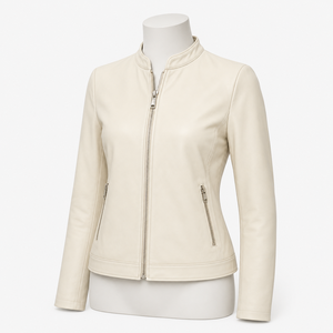 Chaquetas de Cuero para Mujer con Material Suave, Forma Cómoda, Calidad Duradera y Estilo Versátil, Aptas para Uso Diario - Product Image 5
