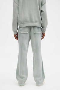 Pantalones Deportivos Anchos para Hombre, Cintura Elástica, Algodón, Casuales, Otoño, Gris - Product Image 5
