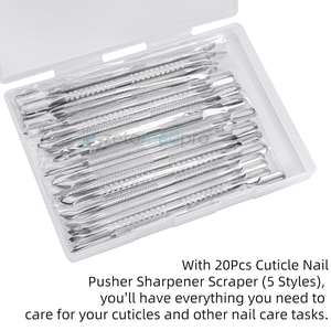 Empujador de Cutículas de Lujo de Acero Inoxidable, Herramienta Avanzada para el Cuidado de las Uñas, Removedor de Cutículas, Herramienta de Calidad Profesional - Product Image 5