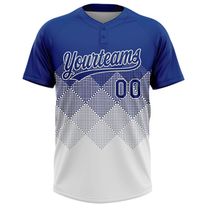 Personalized Two Button Baseball <b>Softball</b> Jersey <b>Uniform</b> Youth Adults Men Women Athletic Wear OEM Supplier - Product Image 1