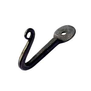 Contemporary S Shaped Curly Design Iron <b>Wall</b> Hook Powder Coated | Decorative Organizer for Bedroom Bathroom and Interior Decor - Product Image 5