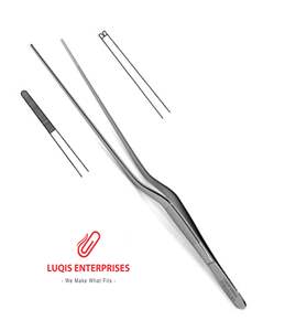 Pinces à suture Julian à mâchoires lisses et coudées, instrument chirurgical en acier inoxydable, pinces médicales de précision - Product Image 4