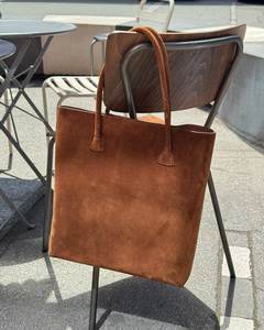 Genuine Leather <b>Tote</b> Bag Unisex Minimalist Design Open Top Shoulder Strap Casual Daily Use Durable Leather Handbags & Purse 2026 - Product Image 6