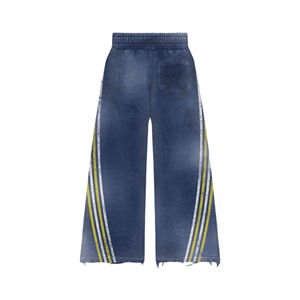 Ensemble de survêtement vintage surdimensionné avec broderie personnalisée, imprimé, sweat à capuche zippé et pantalon de jogging, pour la maternité - Product Image 6