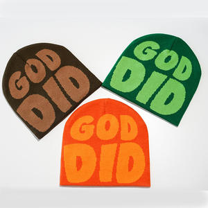 Bonnets en acrylique et bonnets tricotés personnalisés pour hommes - Product Image 2