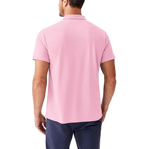 Camisa Polo de Golf Clásica con Cierre de 3 Botones, Tejido Suave, Transpirable, Fácil de Cuidar, Sin Arrugas - Product Image 4