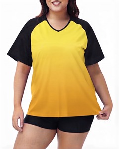 Échantillons Gratuits – Nouvelle Collection Maillot de Bain Rash Guard MMA Respirant Tailles XXL-XS Plus pour Femme – Impression Logo Personnalisé – Polyester/Nylon Anti-Bactérien UPF50+ - Product Image 3