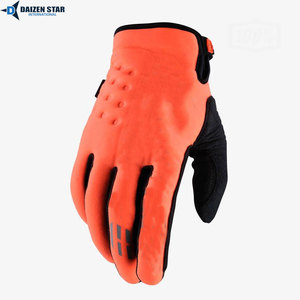 Gants de course antidérapants à doigts entiers en PU compatibles avec les écrans tactiles, fermeture auto-agrippante, unisexe, pour motocross et activités de plein air - Product Image 1