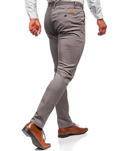 Jean en denim pour homme JH, coupe droite classique, style vintage, taille mi-haute, mélange polyester/coton, lavable, noir et blanc - Product Image 4