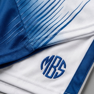 Conjunto de Jersey y Pantalones Cortos Deportivos para Hombre MBS_Aero_Glacial_Drift_Uniform con Logotipo Estampado en la Parte Delantera, Malla Transpirable, 100% Poliéster, para Invierno - Product Image 3