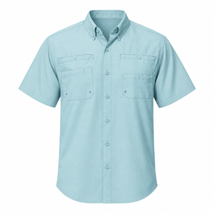 Camisa Polo Ligera para Hombre con Protección Solar UPF50+, de Secado Rápido, Transpirable, para Pesca y Actividades al Aire Libre, OEM ODM - Product Image 1