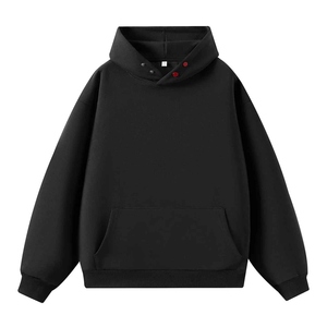 Sweat-shirt à col rond personnalisé OEM 100% polyester, impression brodée 3D, sweats à capuche unisexes, tailles plus grandes, fabricants pour hommes - Product Image 4