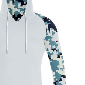 Camisa de Pesca con Capucha Personalizada UPF 50 de Manga Larga para Hombre, Anti-UV, Secado Rápido, Sublimación, Poliéster - Product Image 4