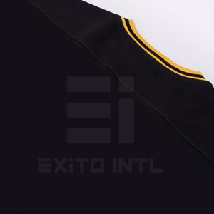 Camiseta de Hockey sobre Hielo Personalizada, 100% Poliéster, Absorbe la Humedad, Nombre y Número Personalizados, Cuello en V, Uniforme de Equipo al por Mayor, OEM, Mangas Completas - Product Image 5