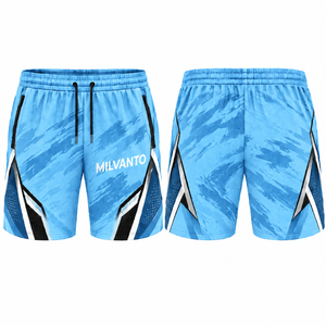 Pantalones Cortos Deportivos Sublimados Personalizados para Hombre, Ligeros, de Secado Rápido, Transpirables, para Gimnasio, Entrenamiento, Running - Product Image 6